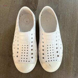 All white Natives Size 13